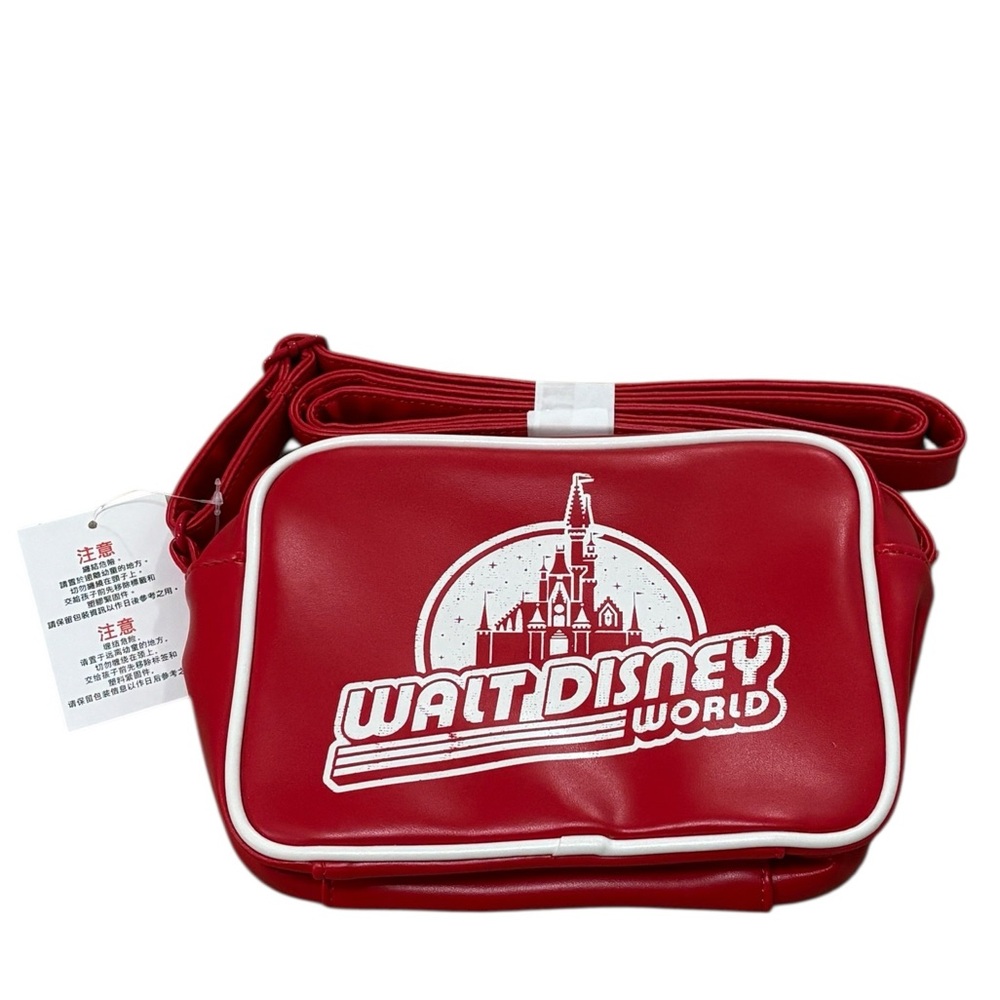 Disney Parks Walt Disney World Retro Airline Crossbody Bag